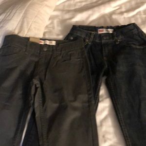 Bundle 2 Levi’s boys age 10, one NWT